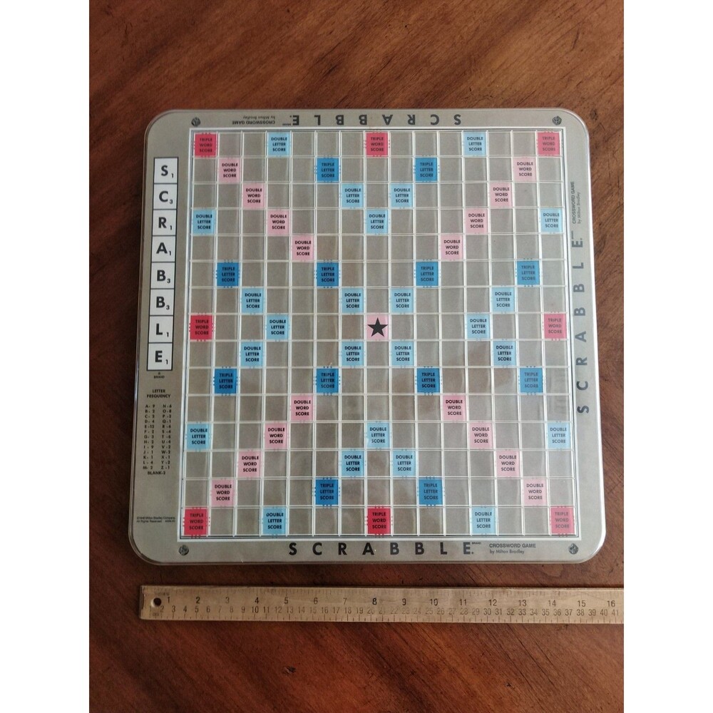 Part Board Base ONLY 1989 Scrabble Deluxe Edition Rotating Turntable REPLACEMENT